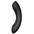 Рельефный вакуумный вибростимулятор Satisfyer Curvy Trinity 4 чёрный фото 2