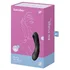 Рельефный вакуумный вибростимулятор Satisfyer Curvy Trinity 4 чёрный фото 5