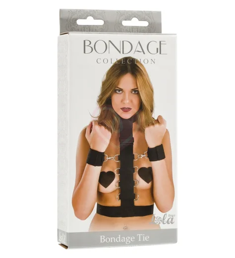 Фиксатор верхней части тела Bondage Collection Tie Plus Size черный фото 2