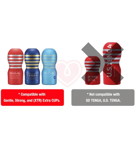 Набор мастурбаторов с вибратором Tenga Cup Vibrator 1st Set фото 8