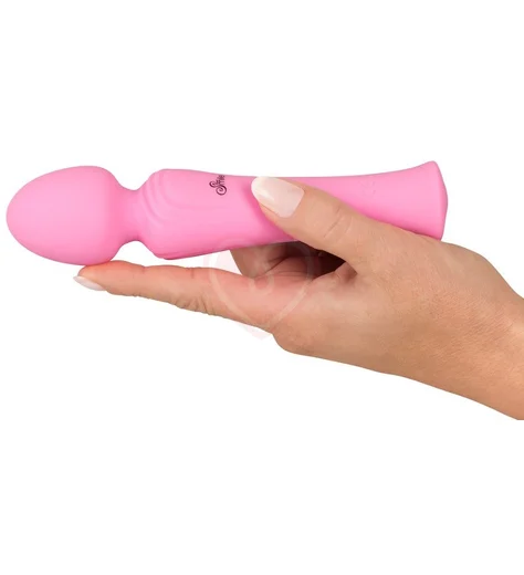 Мини-вибромассажёр Sweet Smile Mini Wand розовый фото 2