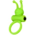 Эрекционное кольцо с вибропулей A-Toys by Toyfa Flik зеленое фото 2