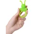 Эрекционное кольцо с вибропулей A-Toys by Toyfa Flik зеленое фото 4