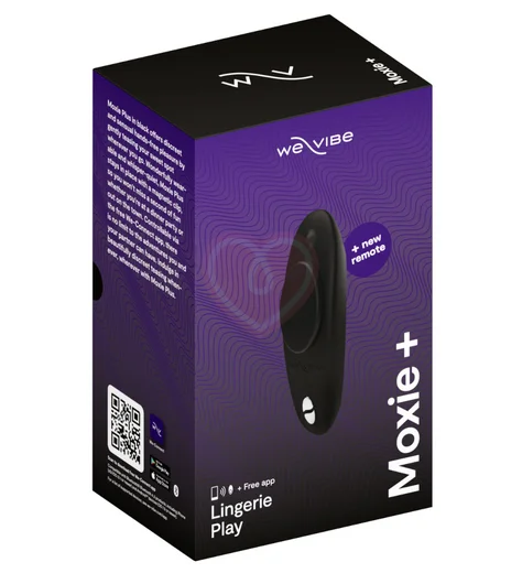 Вибратор для ношения в трусиках We-Vibe Moxie+ чёрный фото 3