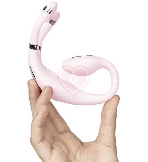 Анатомический вибратор для ношения Adrien Lastic Venus розовый фото 4
