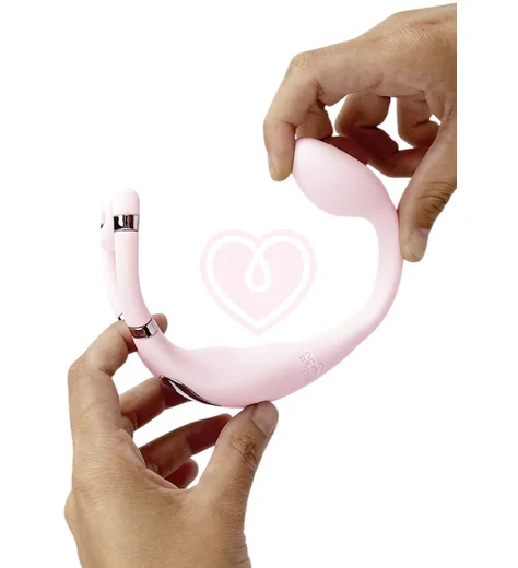 Анатомический вибратор для ношения Adrien Lastic Venus розовый фото 5