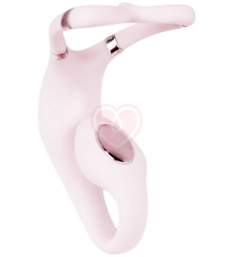 Анатомический вибратор для ношения Adrien Lastic Venus розовый фото 9