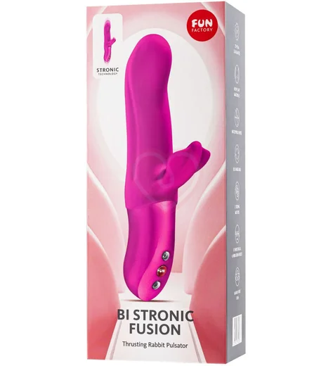 Пульсатор с вибрацией Fun Factory Bi Stronic FUSION розовый фото 5
