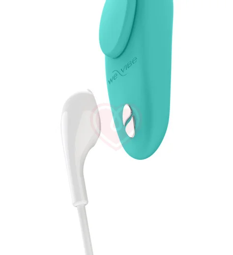 Вибратор для ношения в трусиках We-Vibe Moxie+ бирюзовый фото 6