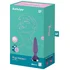 Анальная вибропробка Satisfyer Plug Ilicious 1 с приложением фиолетовая фото 2
