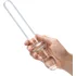 Прямой двусторонний стеклянный фаллоимитатор Glas Classic Handblown фото 2