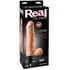 Вибратор с мошонкой на присоске Real Feel Deluxe №9 телесный фото 2