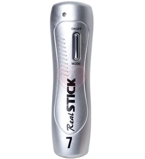 Вибратор на присоске с пультом RealStick Nude телесный фото 5