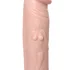 Вибратор на присоске с пультом RealStick Nude телесный фото 8