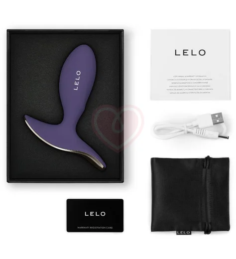 Анальная вибропробка Lelo Surfer 2 с приложением фиолетовая фото 3