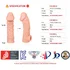 Насадка с пупырышками и отверстием для мошонки Kokos Cock Sleeve CS-002-S фото 2