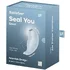 Вакуумно-волновой вибростимулятор Satisfyer Seal You Soon голубой фото 2