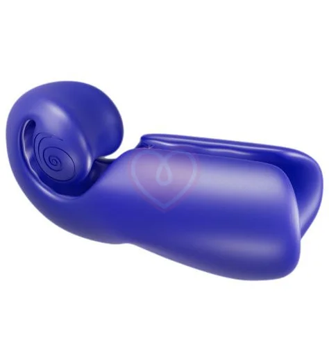 Раскручивающийся мастурбатор Svibe Evo синий фото 9