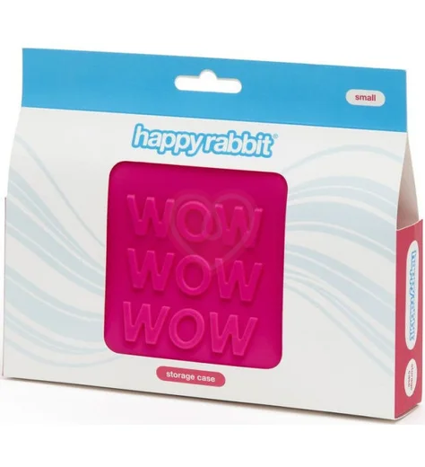 Силиконовый чехол для секс-игрушек Happy Rabbit Wow Small розовый фото 4