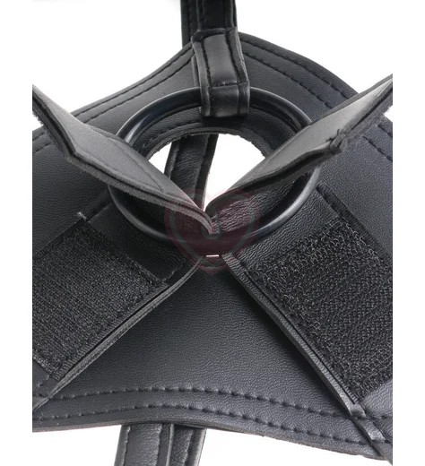 Страпон с реалистичной насадкой Strap-on Harness Cock 18 см фото 4