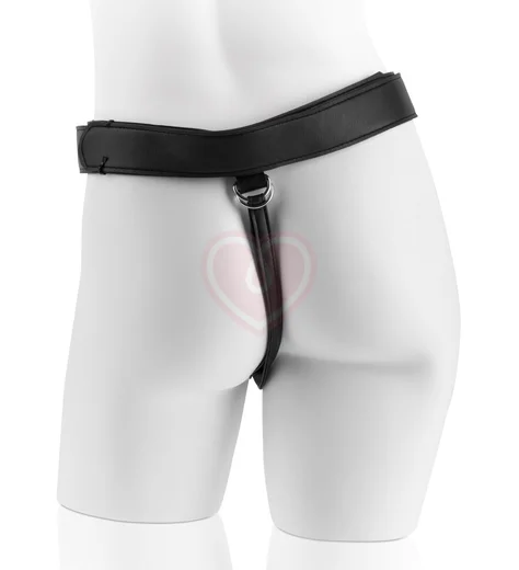 Страпон с реалистичной насадкой Strap-on Harness Cock 18 см фото 5