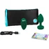 Вибропробка b-Vibe Vibrating Jewel Plug с кристаллом и пультом зелёная фото 3