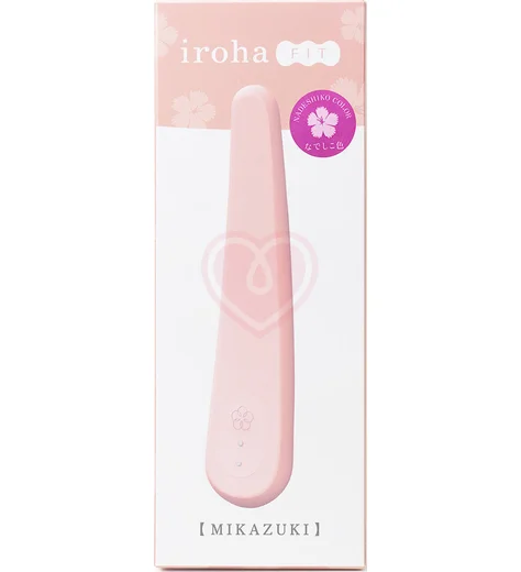 Нереалистичный гибкий вибратор Iroha Tsuki Fit Mikazuki Nadeshiko розовый фото 7