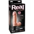 Вибратор с мошонкой на присоске Real Feel Deluxe №1 телесный фото 4