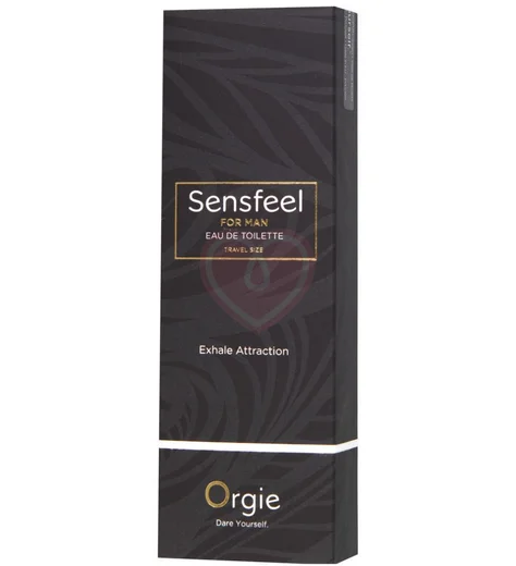 Туалетная вода с феромонами для мужчин Orgie Sensfeel цветочные нотки и цитрус 10 мл фото 5