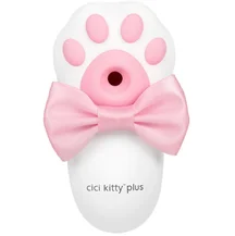 Вибратор для клитора с вакуумой стимуляцией Otouch Cici Kitty Plus кошачья лапка белый