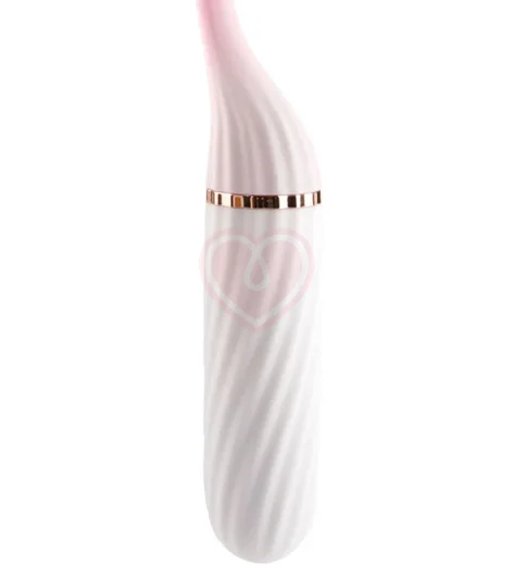 Раскручивающийся вибратор с вакуумной стимуляцией Otouch Lollipop Dual Stimulation розовый фото 6