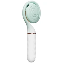 Раскручивающийся вибратор с вакуумной стимуляцией Otouch Lollipop Dual Stimulation бирюзовый