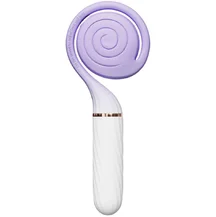Раскручивающийся вибратор с вакуумной стимуляцией Otouch Lollipop Dual Stimulation фиолетовый