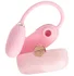 Виброяйцо с вакуумным стимулятором в кейсе Otouch Louis Vibrate розовое фото 1