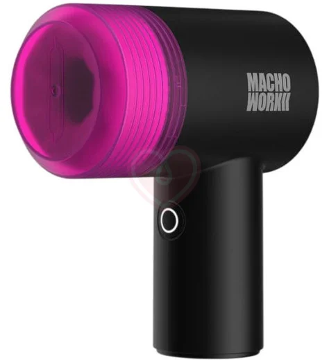 Вакуумно-волновой мастурбатор для головки члена Otouch Macho Work чёрный фото 1