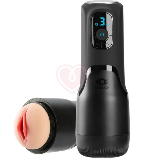 Мастурбатор с вибрацией и всасыванием Otouch Airturn фото 1
