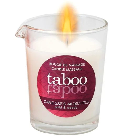 Массажная свеча Ruf Taboo Сaresses Ardentes Пылкие ласки папоротник 60 мл фото 1