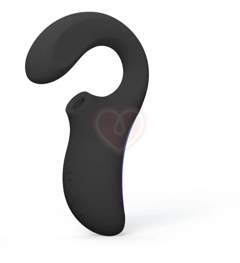 Вибратор Lelo Enigma Wave с вакуумной стимуляцией чёрный фото 1
