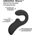 Вибратор Lelo Enigma Wave с вакуумной стимуляцией чёрный фото 2