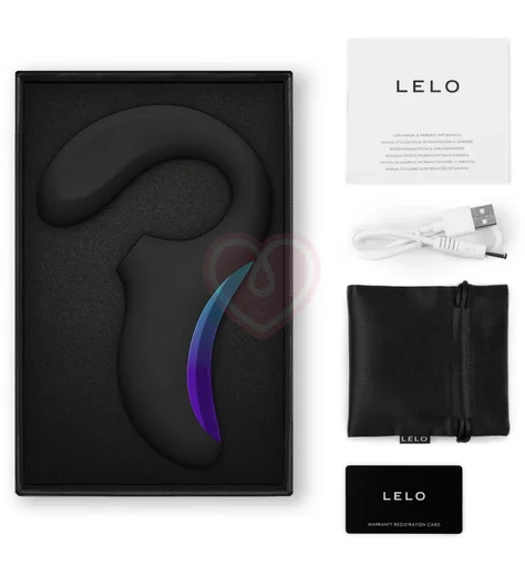 Вибратор Lelo Enigma Wave с вакуумной стимуляцией чёрный фото 7