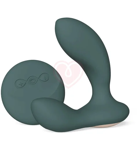 Вибростимулятор простаты Lelo Hugo 2 Remote с пультом зелёный фото 1