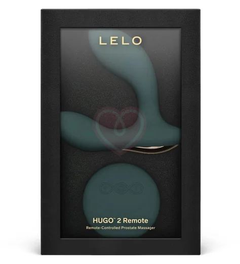 Вибростимулятор простаты Lelo Hugo 2 Remote с пультом зелёный фото 9