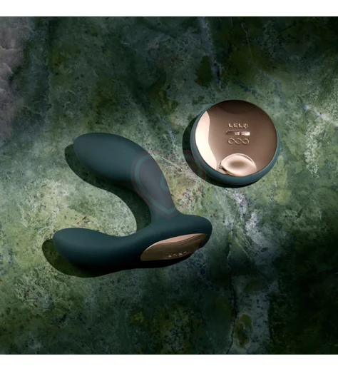 Вибростимулятор простаты Lelo Hugo 2 Remote с пультом зелёный фото 11