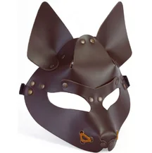 Маска волка Sitabella Wolf коричневая