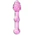 Стеклянный рельефный стимулятор Sexus Glass Pink Drop фото 1