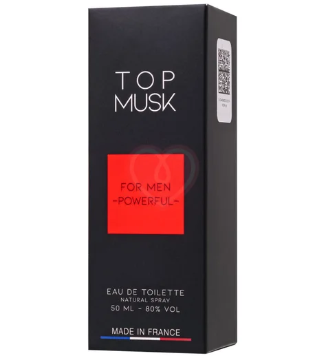 Туалетная вода с афродизиаками для мужчин Ruf Top Musk мускусно-древесный 50 мл фото 2