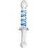 Стеклянный фаллоимитатор с ручкой Sexus Glass Jade Wand фото 1