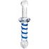 Стеклянный фаллоимитатор с ручкой Sexus Glass Jade Wand фото 2