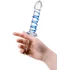 Стеклянный фаллоимитатор с ручкой Sexus Glass Jade Wand фото 8