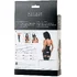 Платье с ажурной окантовкой и чокером Glossy Ivy из материала Wetlook чёрное фото 5